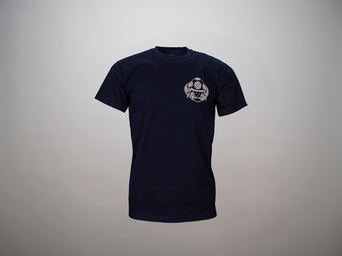 Logo Tee Mid Blue - NORTH SEA CLOTHING