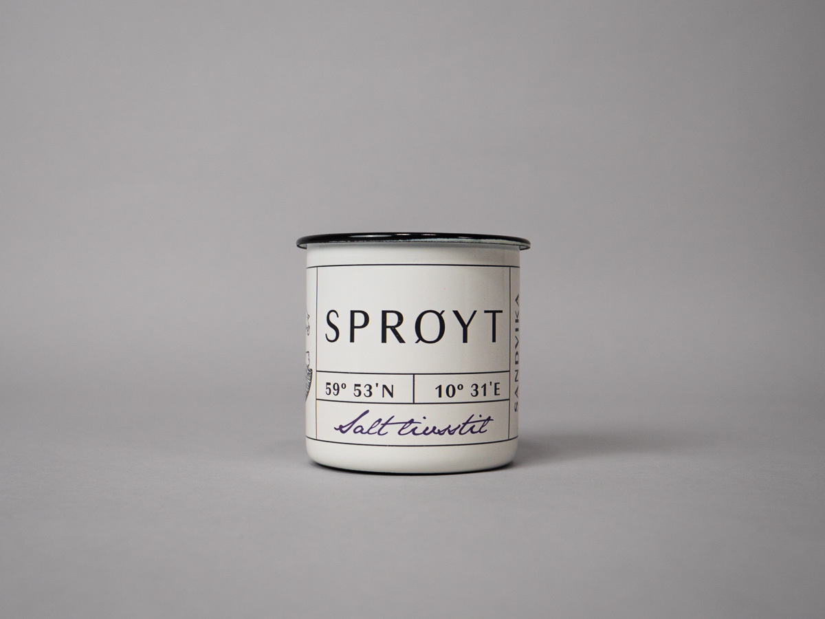 Emaljekopp Visittkort - SPRØYT - Bilde 2