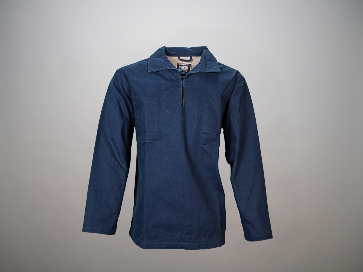 Cachou Print Marine - Seilertrøye Marineblå - MOUSQETON