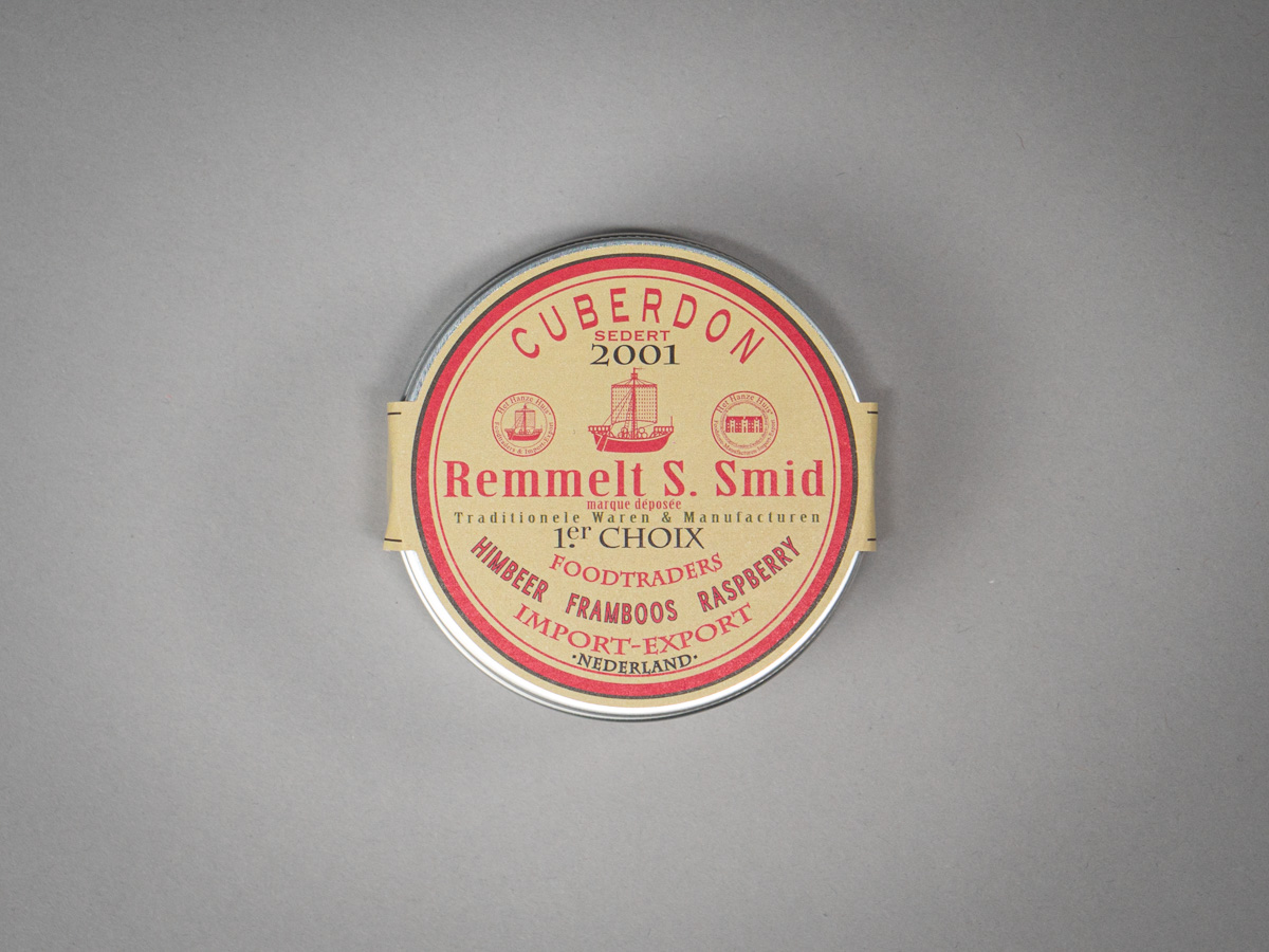 Cuberdons - Bringebærdrops 100g - Remmelt S. Smid