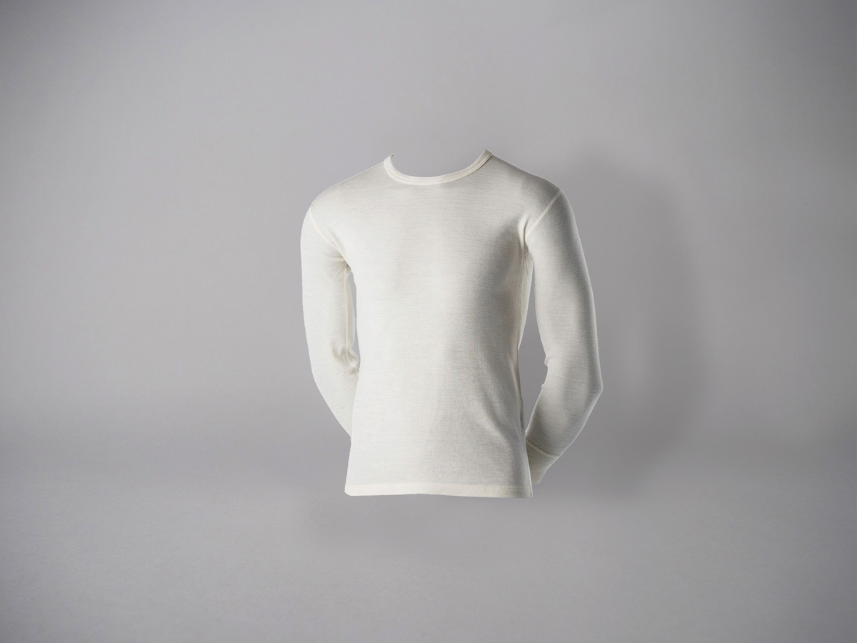 Langermet ulltrøye - Wool Long Sleeved T-shirt - Dovre