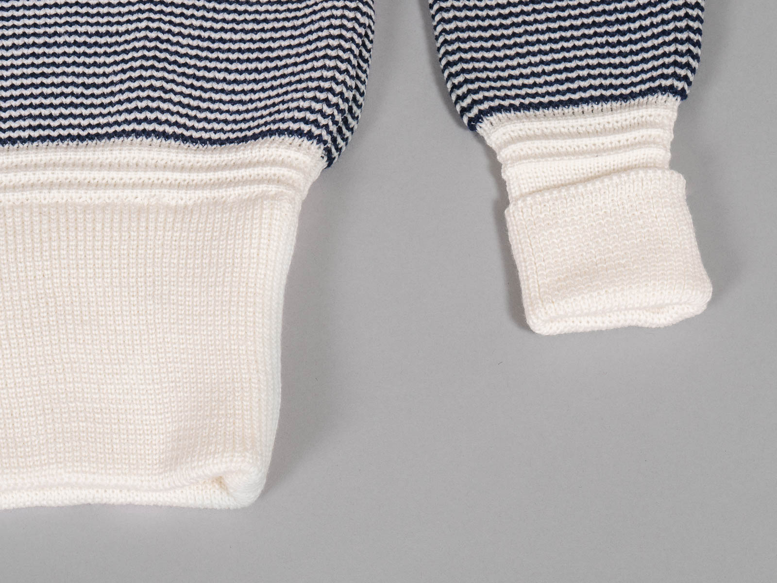 Frau Rollkragen - Fine Signal Stripes - Seashell/INK - HEIMAT - Bilde 2