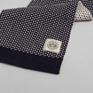 Skjerf - Birdeye Navy/Ecru - NORTH SEA CLOTHING