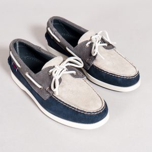 Portland Docksides - Jib Navy/Grey - Sebago