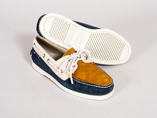 Portland Docksides - Jib Navy/Papyrus - Sebago - Bilde 2