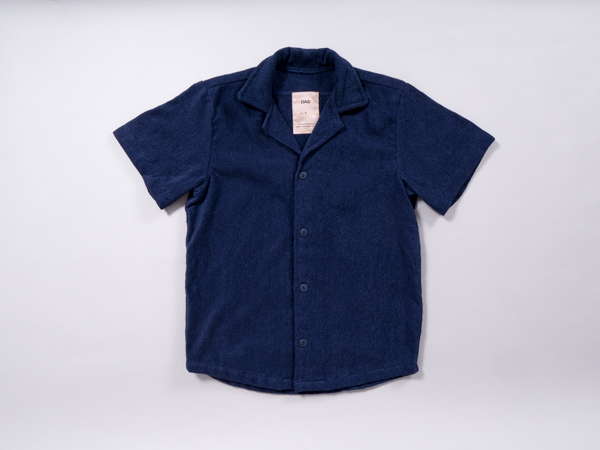 Cuba Terry Shirt - Navy - OAS