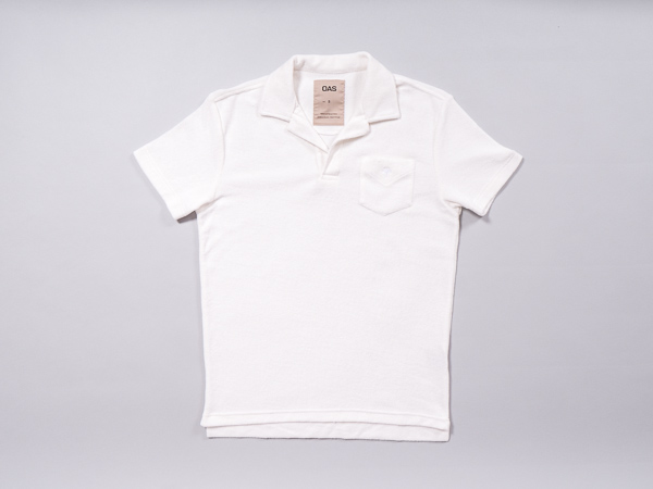 Polo Terry Shirt - White - OAS