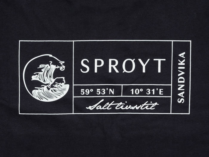 Sprøyt - T-skjorte Navy - Bilde 3