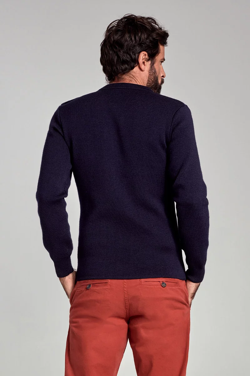 Fouesnant plain fisherman's jumper - Wool - ARMOR LUX - Bilde 3