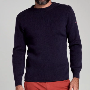 Fouesnant plain fisherman's jumper - Wool - ARMOR LUX