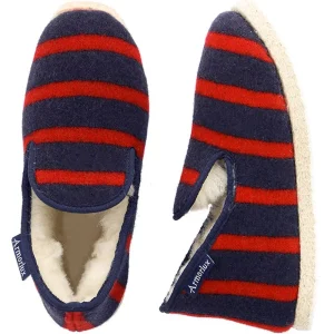 Striped wool slippers - wool - ARMOR LUX