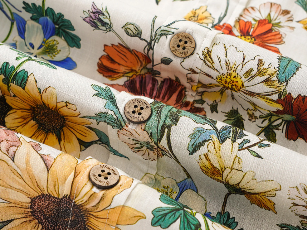 Aloha Floral Reverie - Hawaiiskjorte - Bilde 5