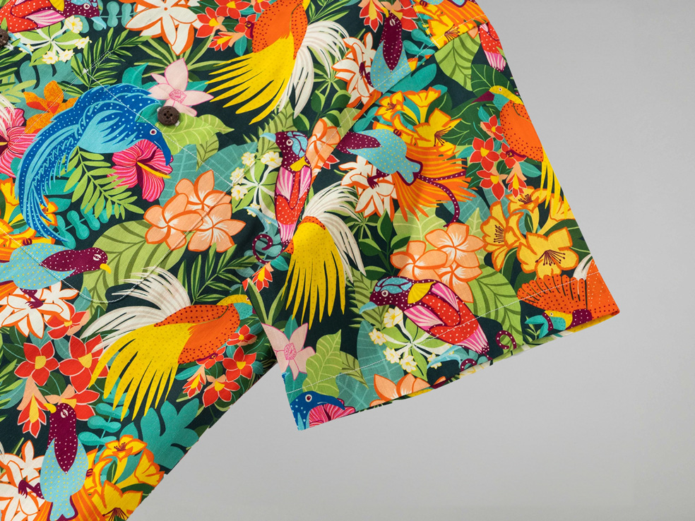 Birds of paradise - Hawaiiskjorte - Bilde 6