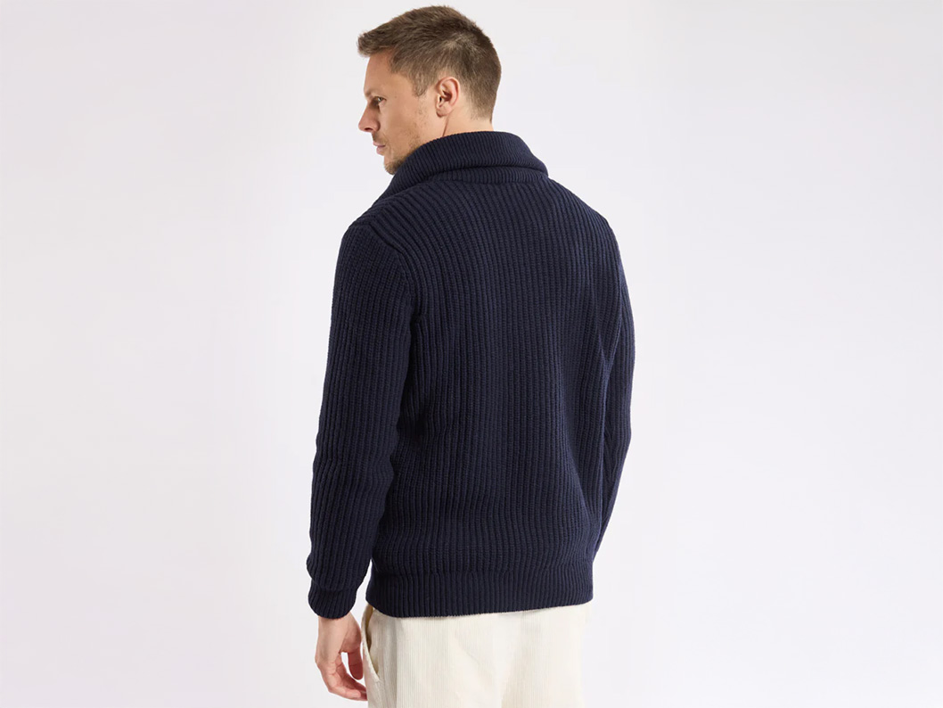 Heritage zip-neck genser - ull - Bilde 3