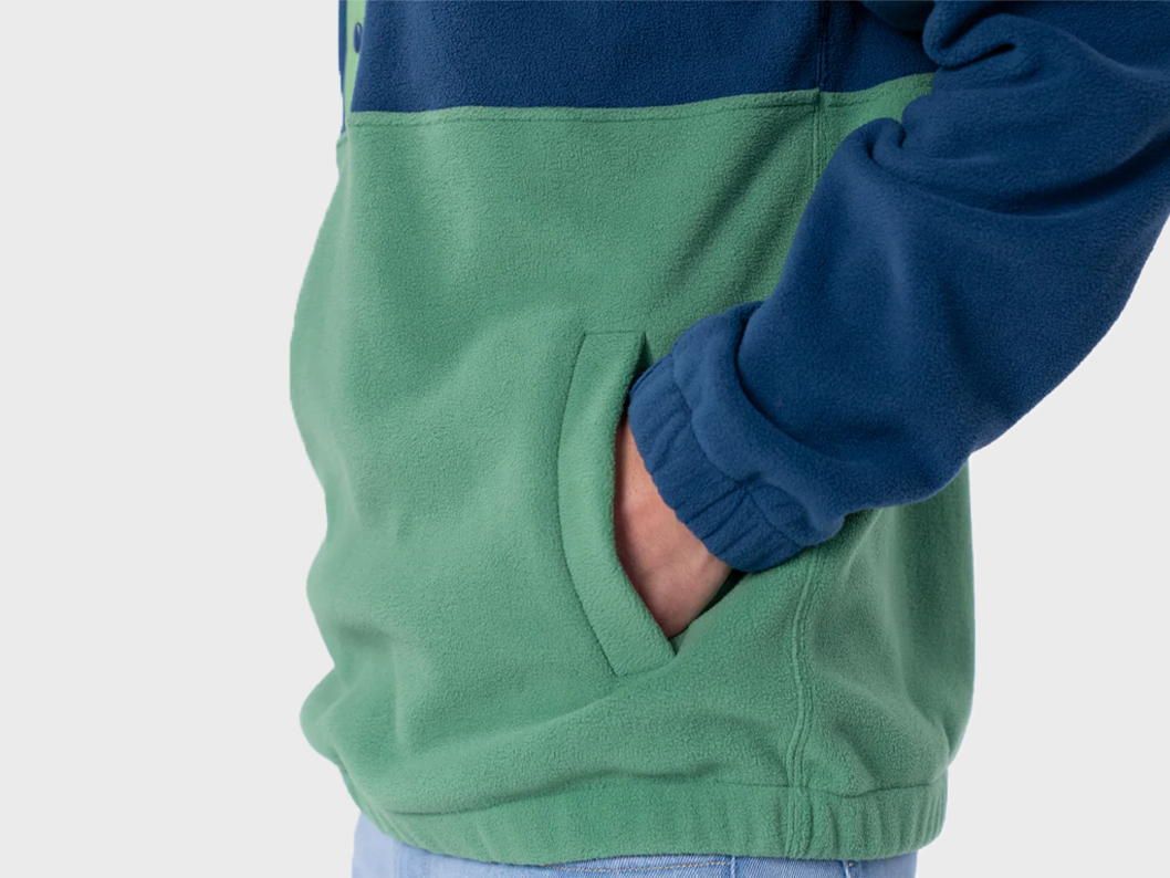 Fleecegenser - Navy and green - Bilde 3