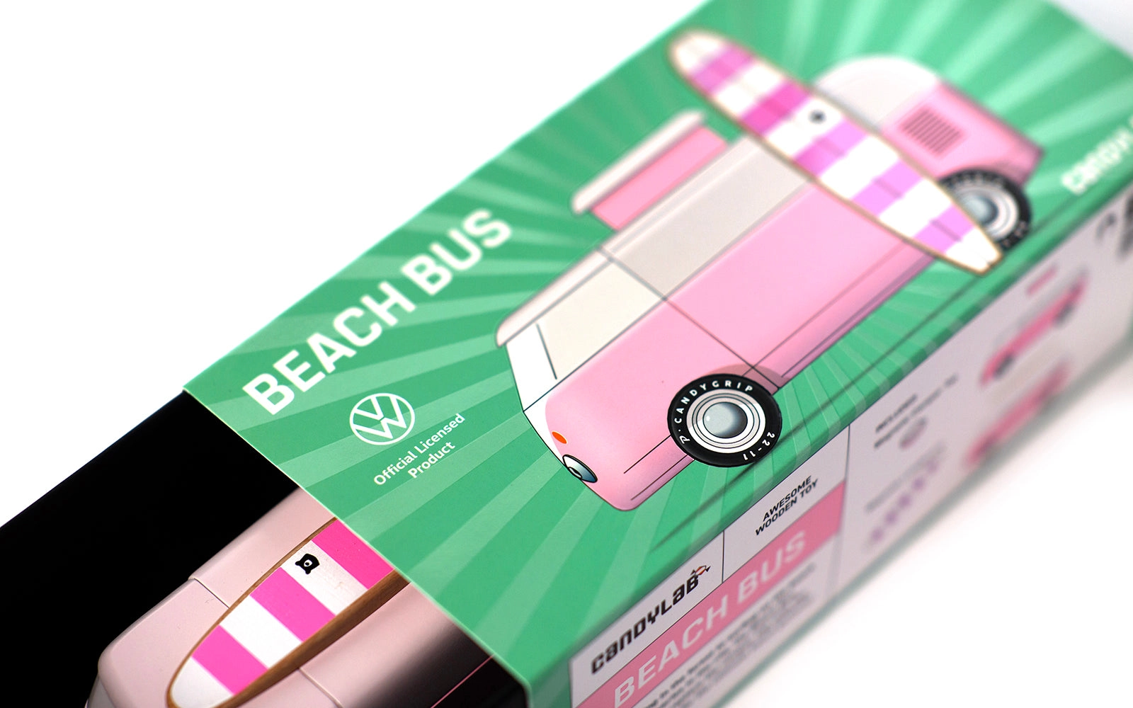 Vw Beach Bus Pink - Bilde 3