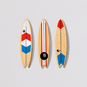 Biarritz Surf Set (m. magnet)