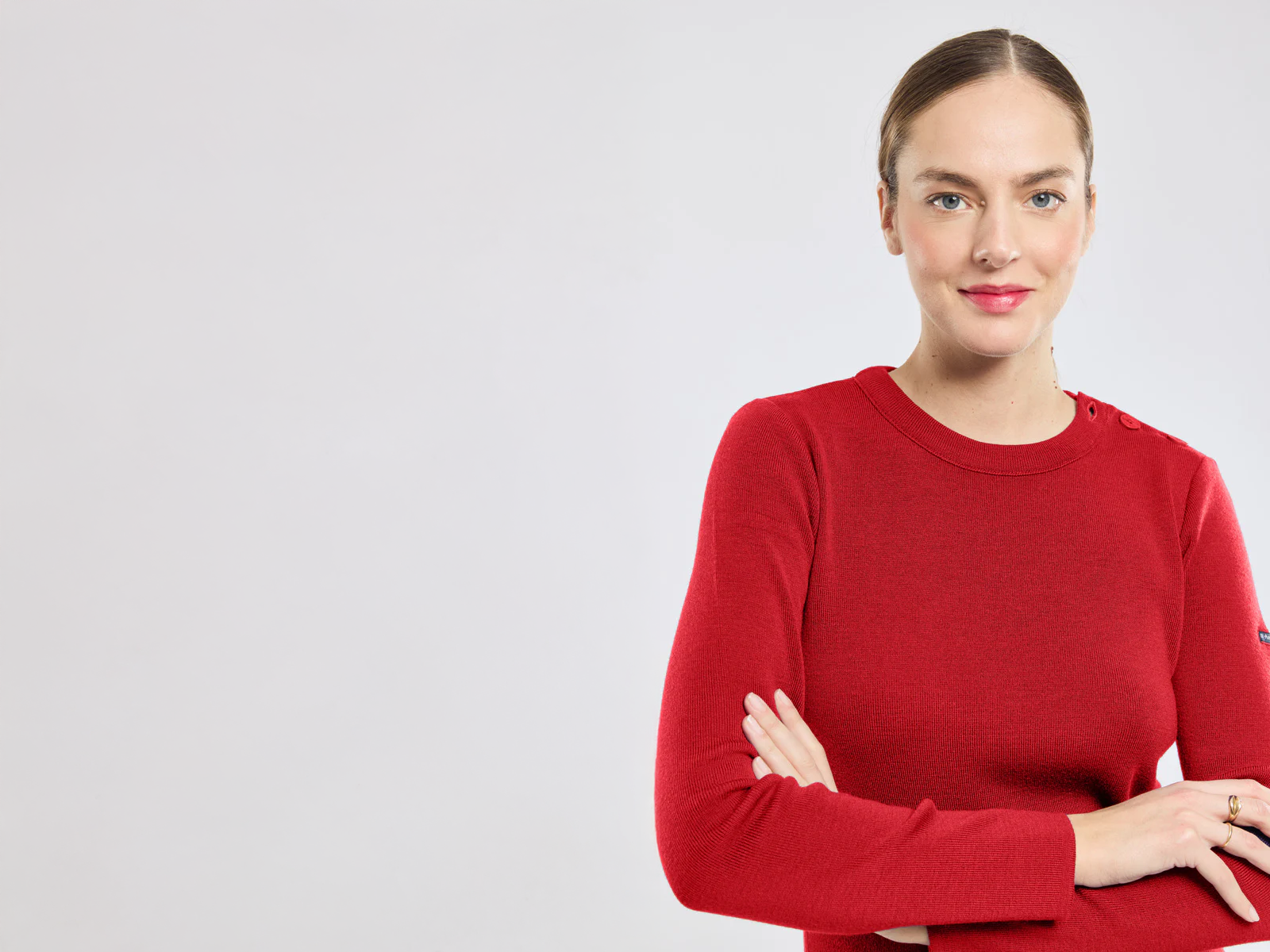 Briac fisherman's genser (dame) - merinoull - Bilde 2