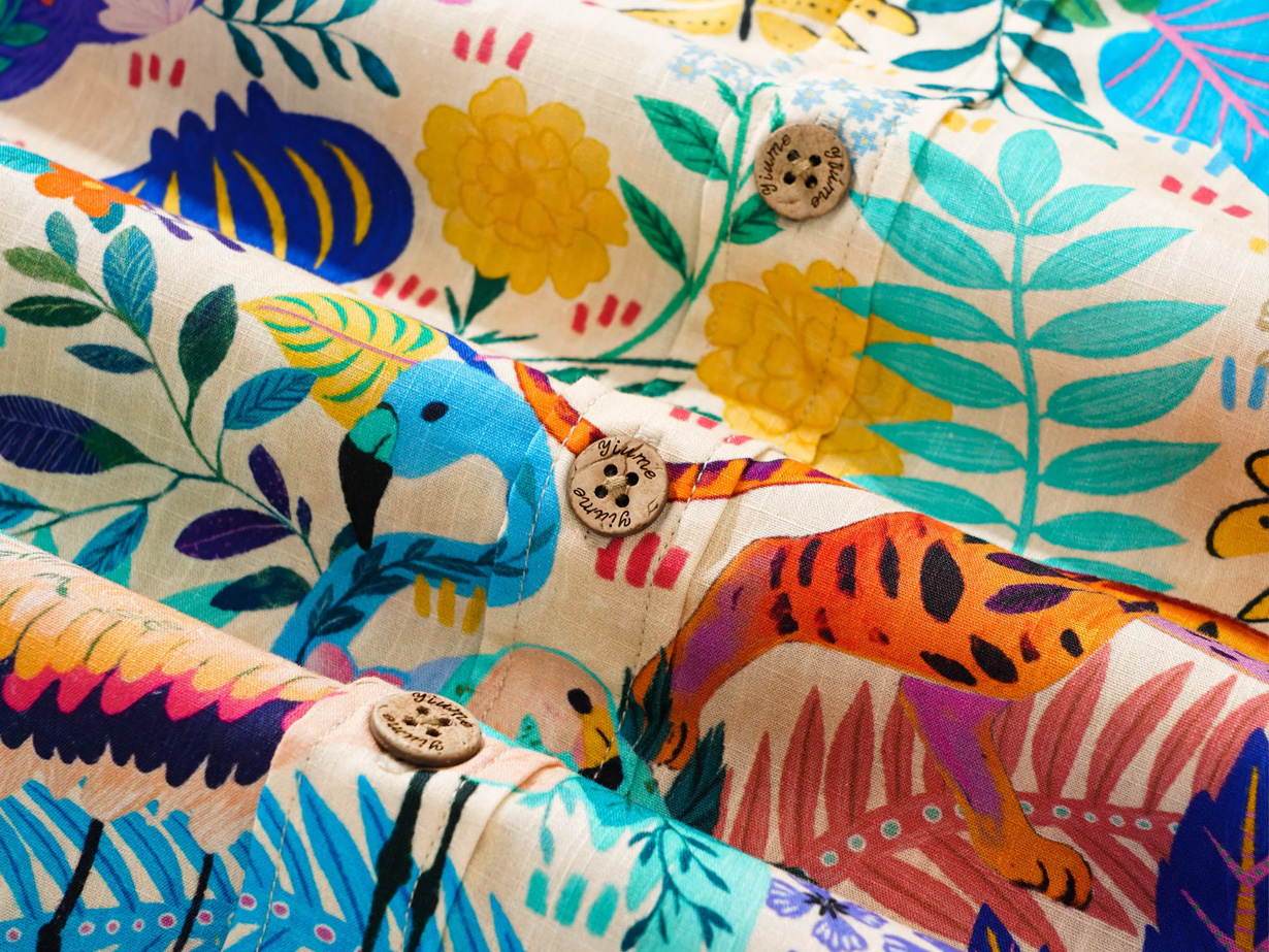 Jungle Whimsy - Hawaiiskjorte - Bilde 4