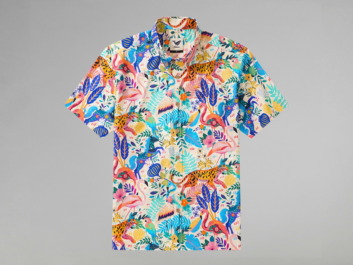 Jungle Whimsy - Hawaiiskjorte
