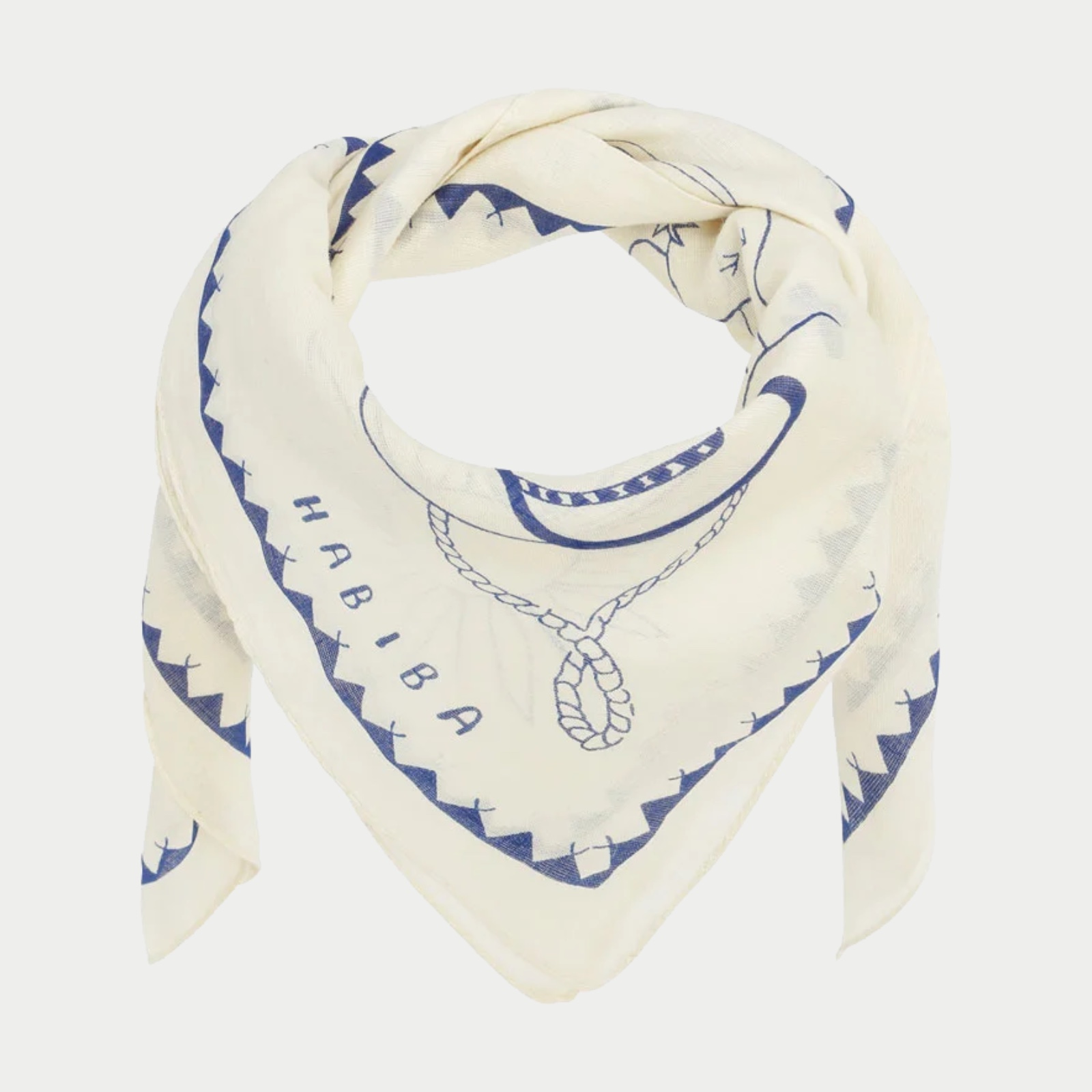 POLLY SOLO BANDANA - JAPAN BLUE - HABIBA - Bilde 2