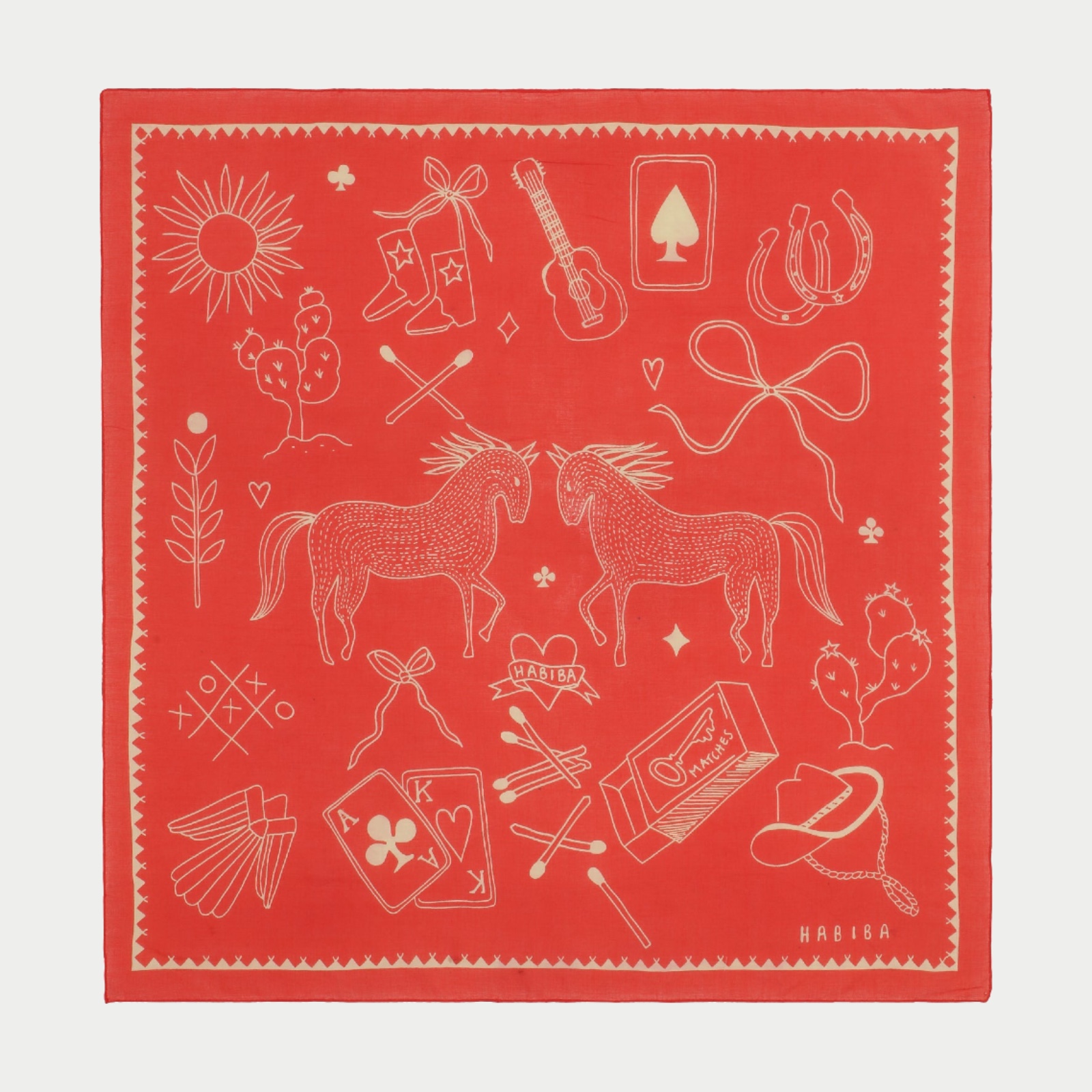 POLLY SOLO BANDANA - LOVE - HABIBA